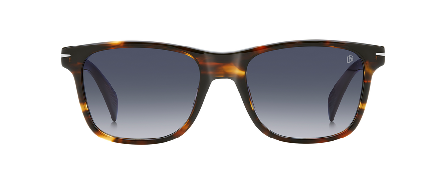 DB 1197/S - Brown Havana - Dk Blue Shaded