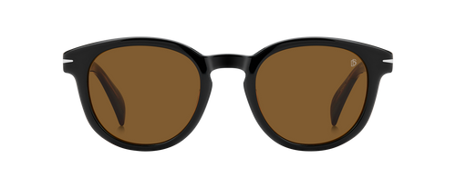 DB 1198/S - Black Striped Brown - Brown Antireflex