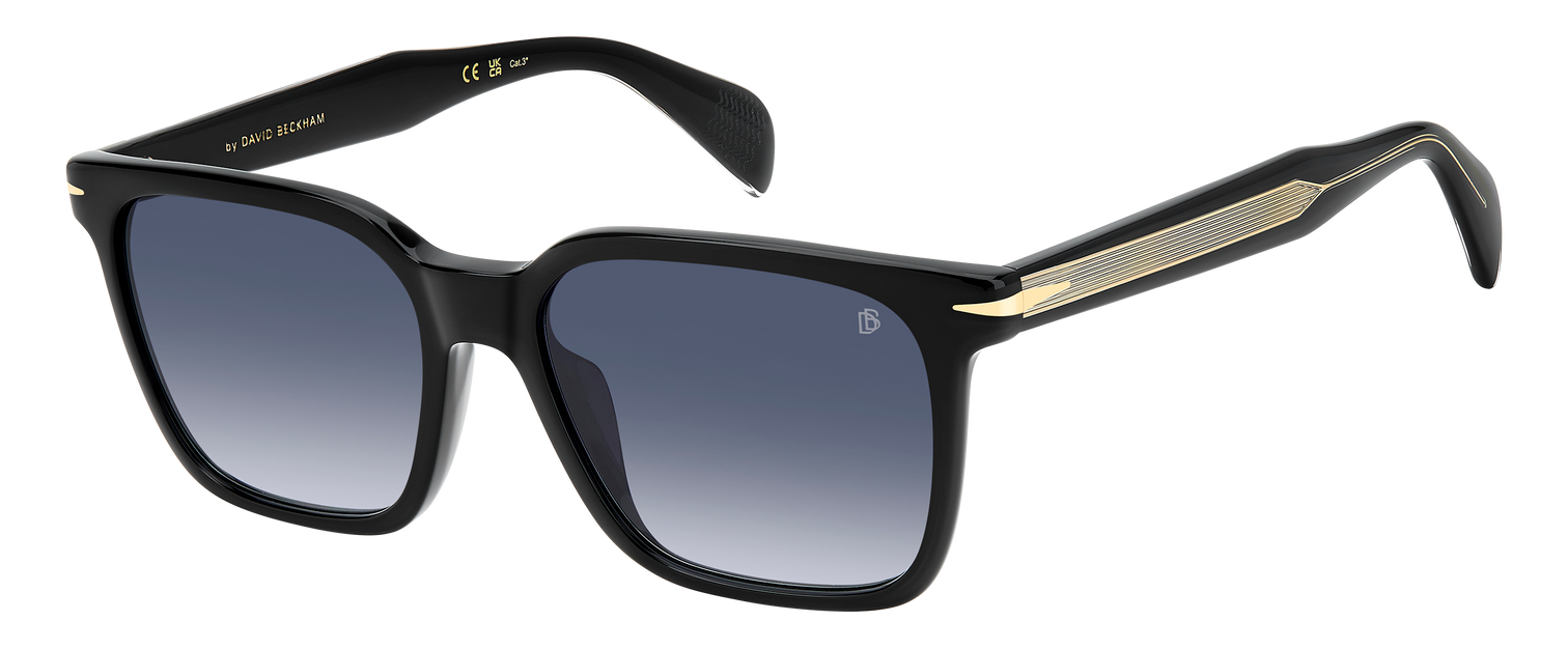 DB 1199/G/S - Nero - Blu scuro sfumato