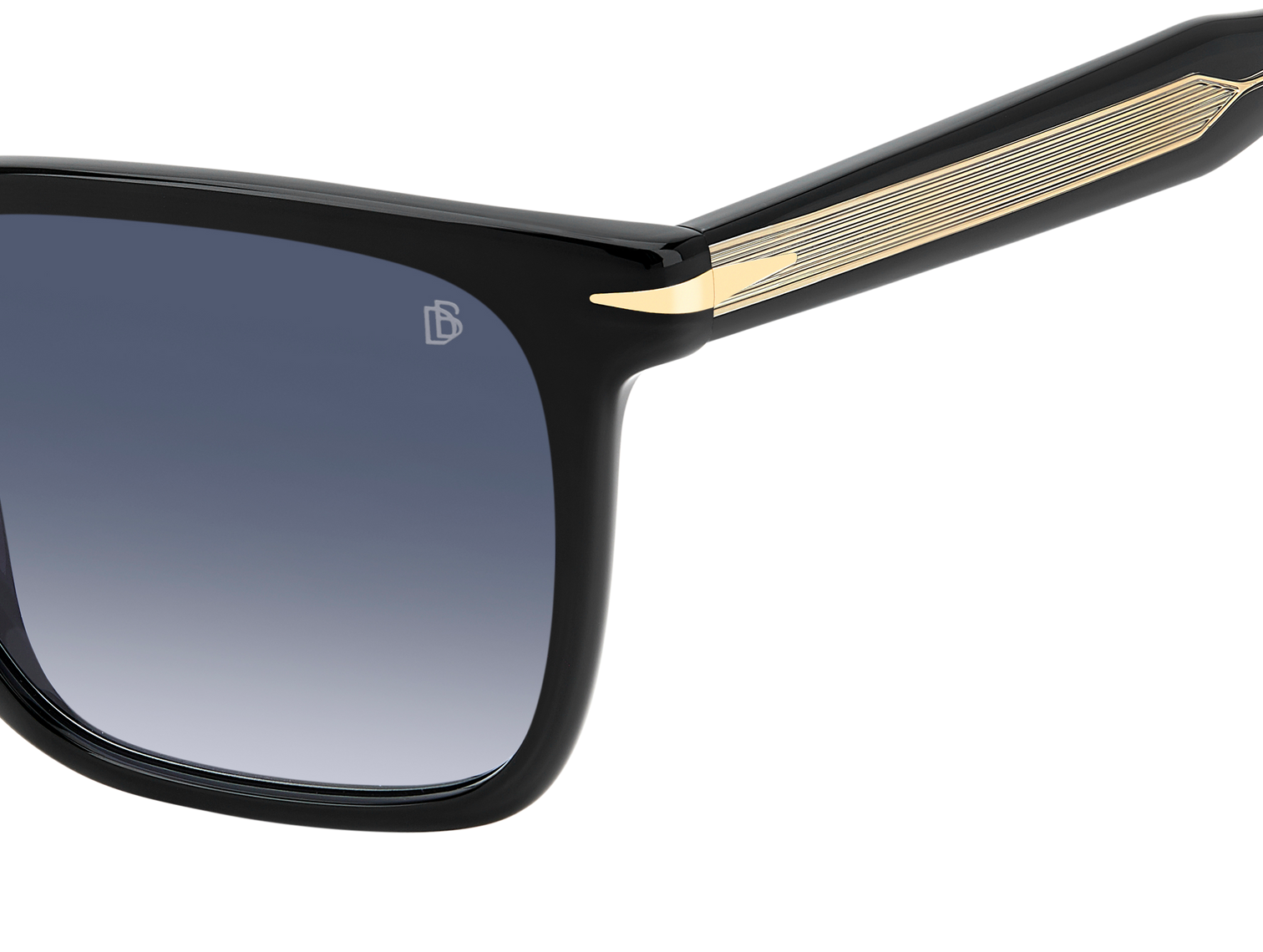 DB 1199/G/S - Black - Green Mirror