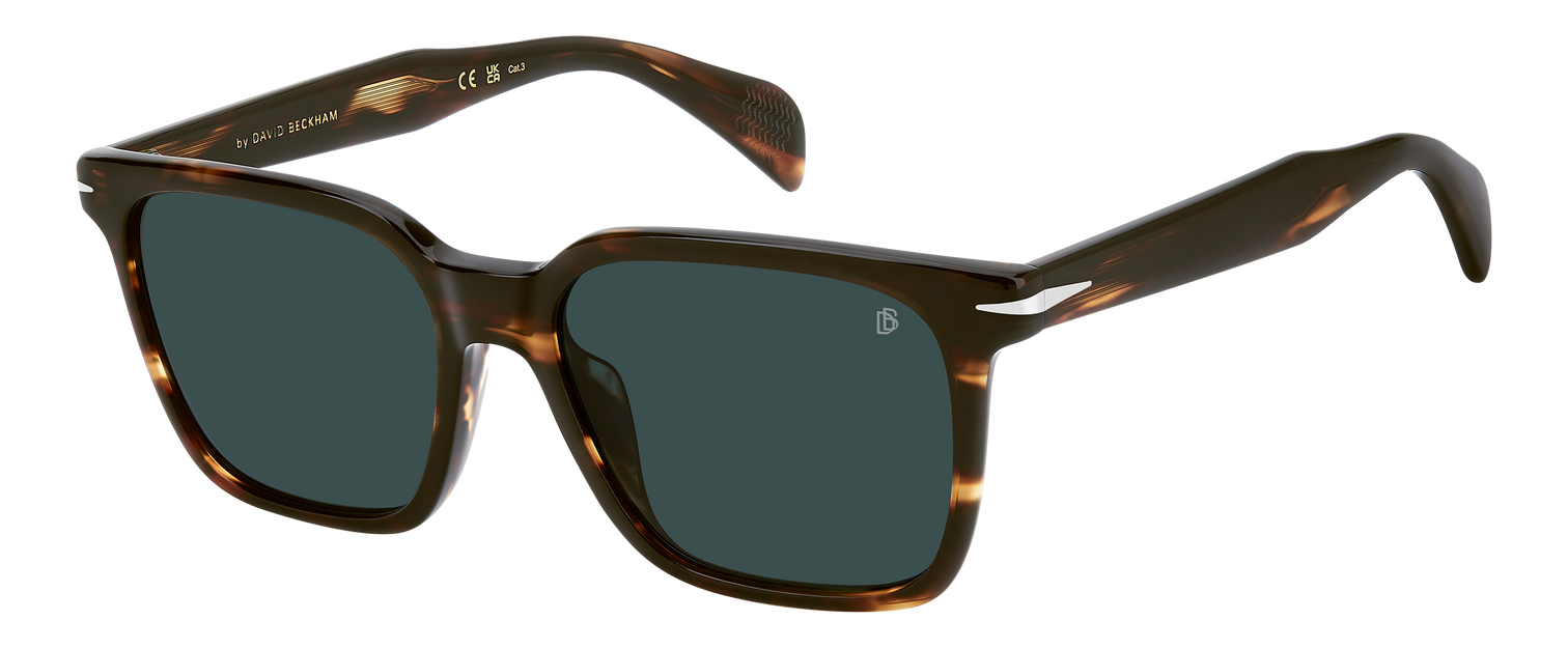 DB 1199/G/S - Brown Horn - Dk Blue Shaded