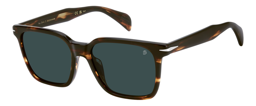 DB 1199/G/S - Brown Horn - Dk Blue Shaded