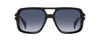 DB 7151/S - Black - Dk Blue Shaded