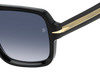 DB 7151/S - Black - Dk Blue Shaded