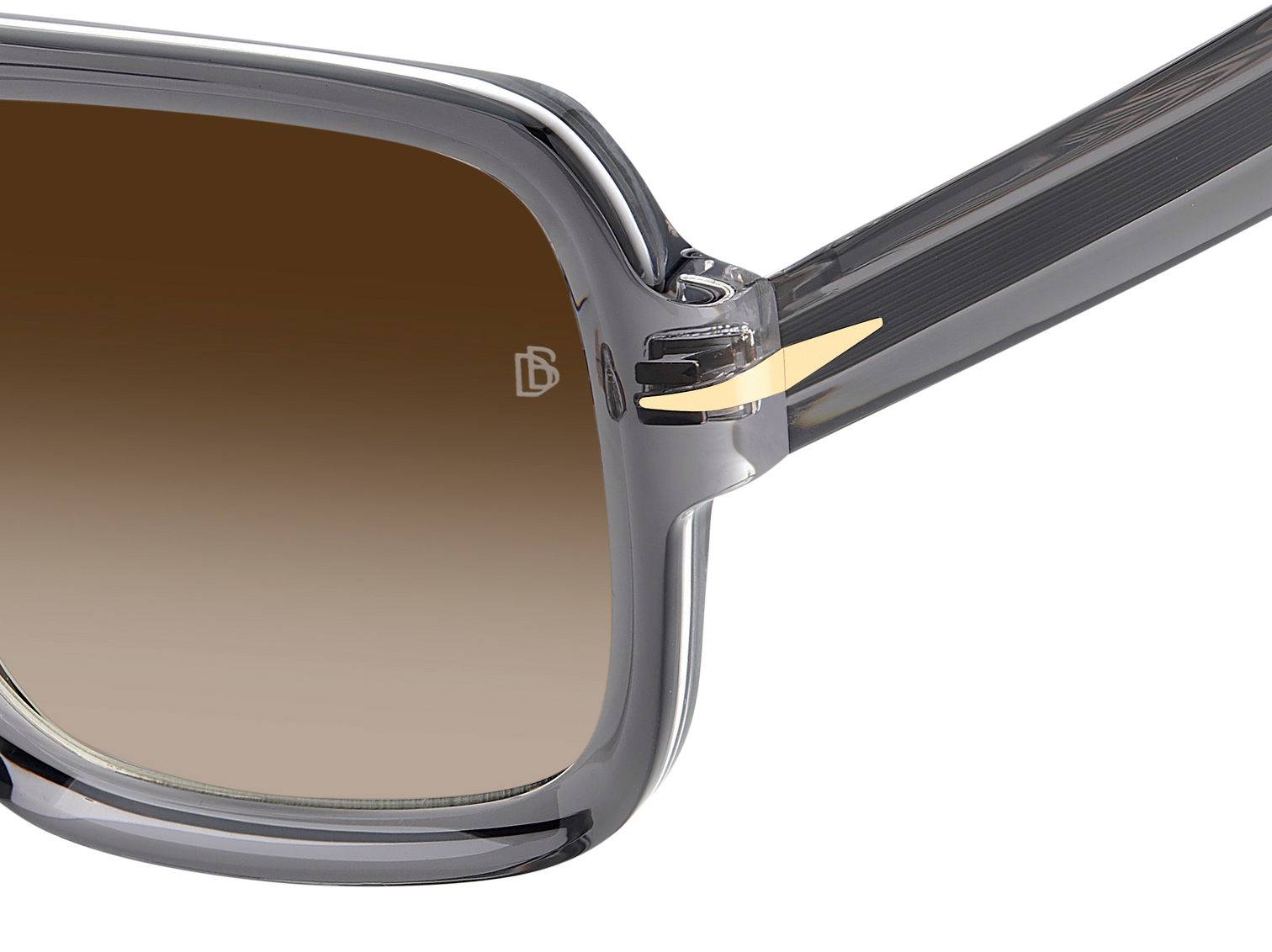 DB 7151/S - Grey Crystal - Brown Shaded