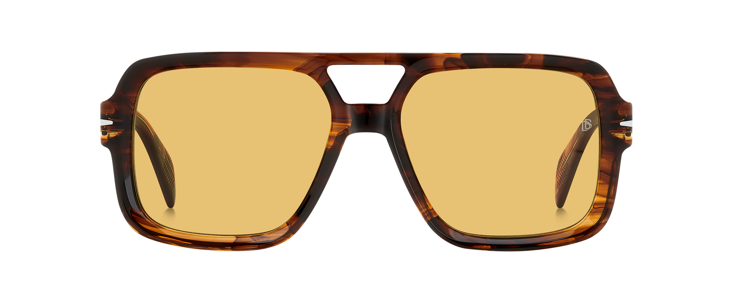 DB 7151/S - Brown Horn - Yellow