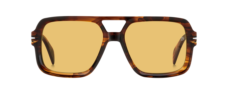 DB 7151/S - Brown Horn - Yellow