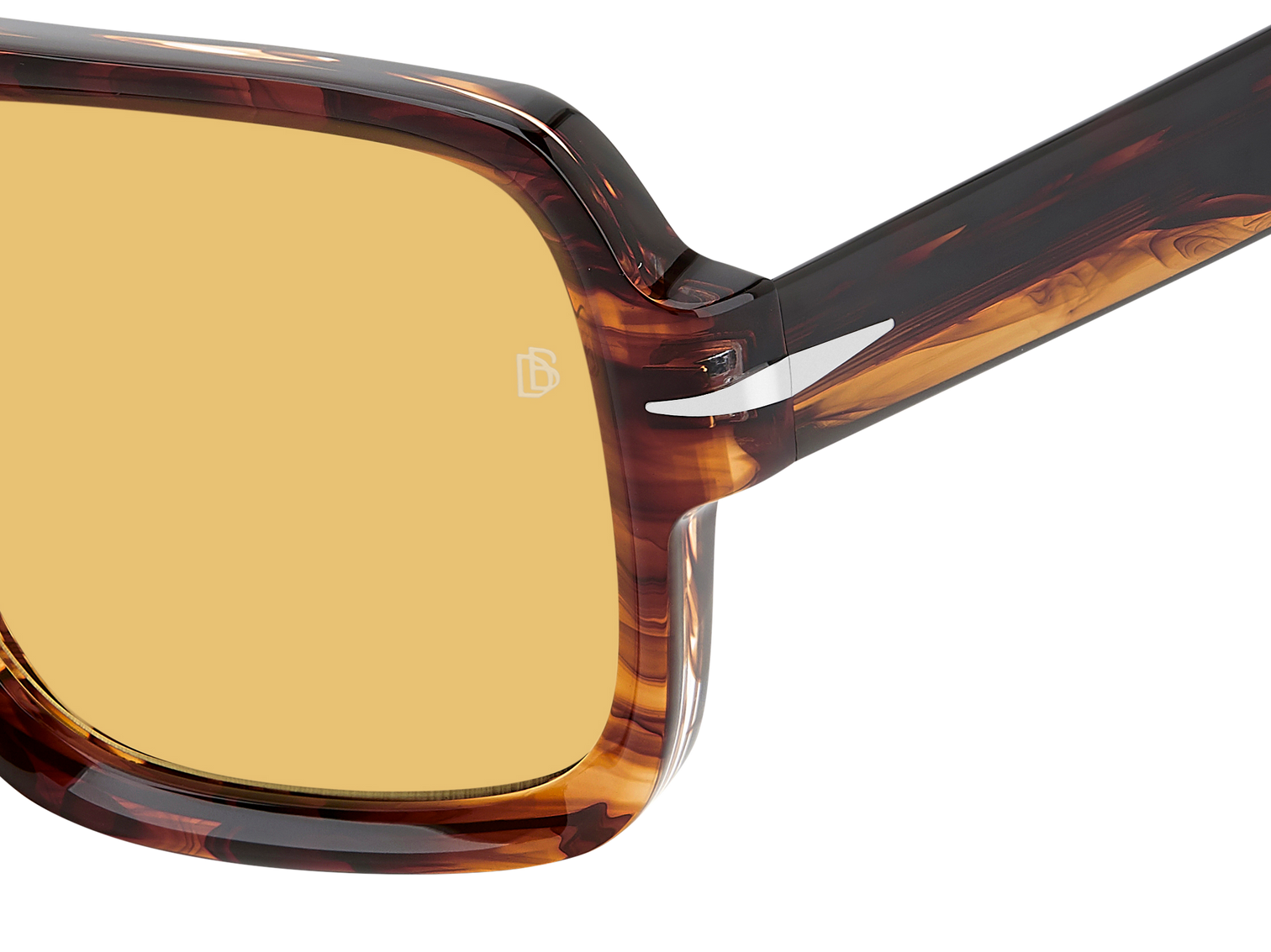 DB 7151/S - Brown Horn - Yellow