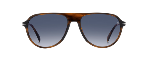 DB 1200/S - Brown Horn - Dk Blue Shaded