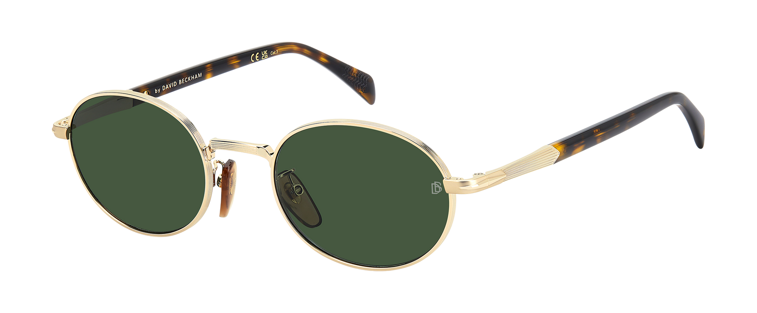 DB 1196/S - Gold Havana - Green Lightgreen Antireflex