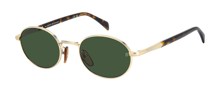 DB 1196/S - Gold Havana - Green Lightgreen Antireflex