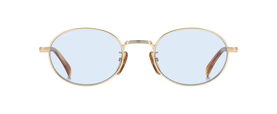 DB 1196/S - Gold Brown Horn - Azure Photocromatic