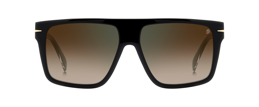 DB 7149/S - Black - Brown Shaded Green Mirror