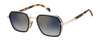 DB 1194/G/S - Or Noir 2 - Miroir d'or nuancé de bleu