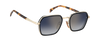 DB 1194/G/S - Or Noir 2 - Miroir d'or nuancé de bleu