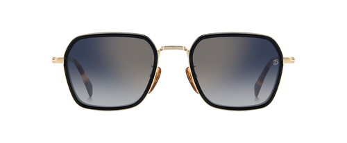 DB 1194/G/S - Gold Black 2 - Blue Shaded Gold Mirror