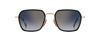 DB 1194/G/S - Or Noir 2 - Miroir d'or nuancé de bleu