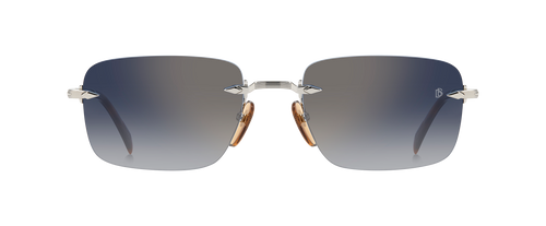 DB 1195/S - Palladium Havana - Blue Shaded Gold Mirror