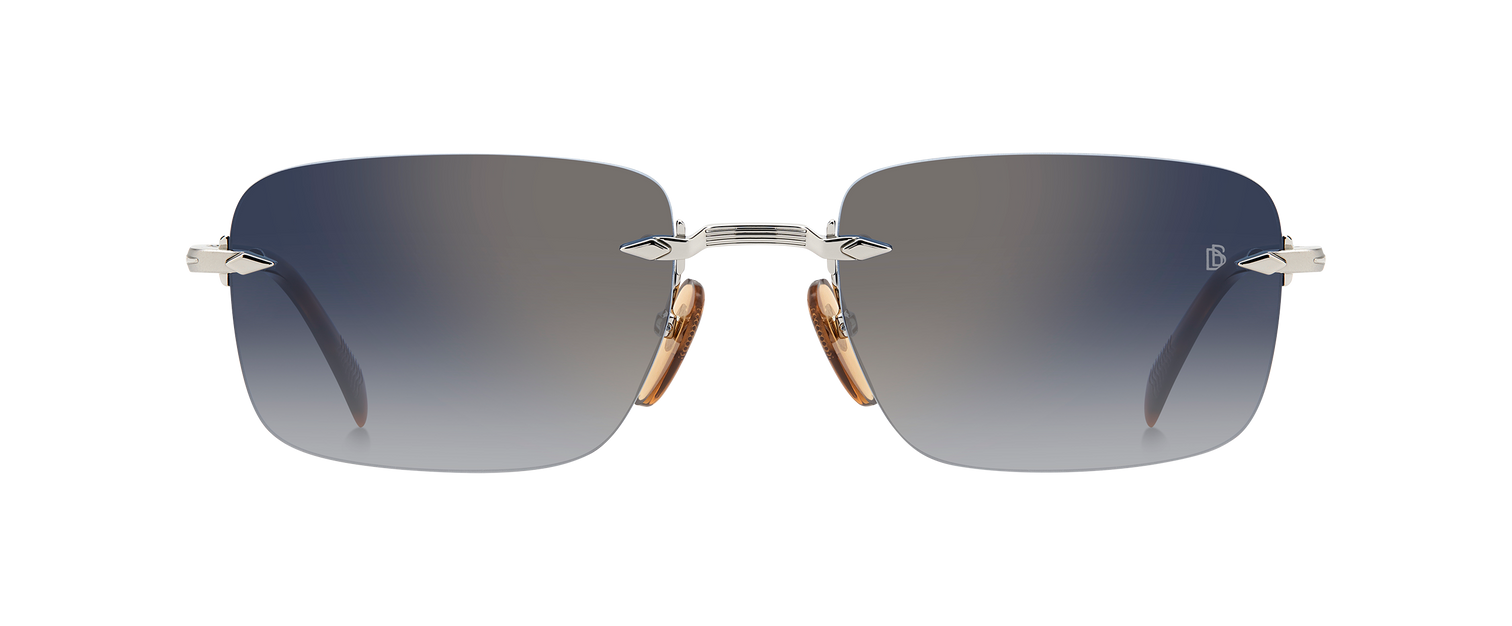 DB 1195/S - Palladium Havana - Blue Shaded Gold Mirror