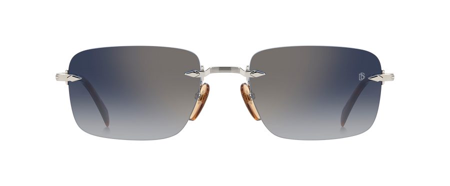 DB 1195/S - Palladium Havana - Blue Shaded Gold Mirror