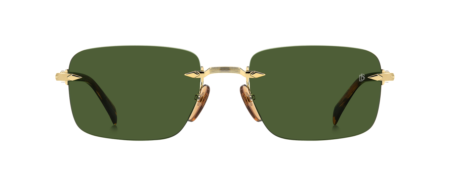 DB 1195/S - Gold Brown Horn - Green