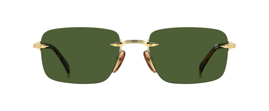 DB 1195/S - Gold Brown Horn - Green