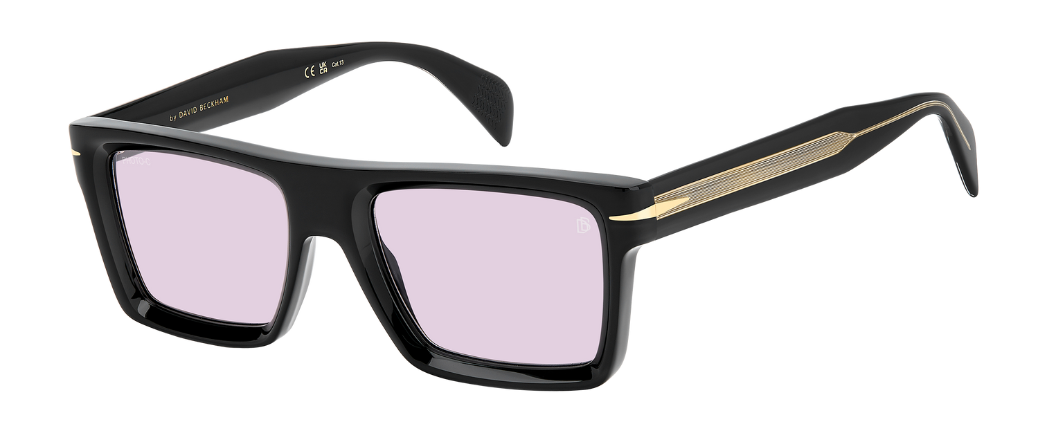 DB 7148/S - Black - Violet To Grey Photochromatic