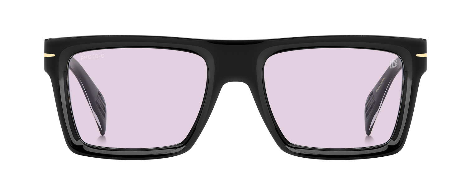 DB 7148/S - Black - Violet To Grey Photochromatic