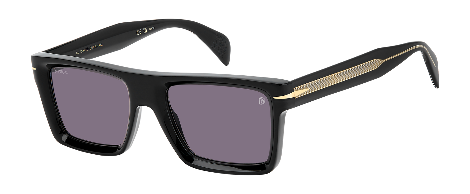 DB 7148/S - Black - Violet To Grey Photochromatic
