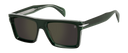 DB 7148/S - Green Crystal - Grey Yellow Mirror