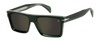 DB 7148/S - Green Crystal - Grey Yellow Mirror