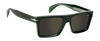 DB 7148/S - Green Crystal - Grey Yellow Mirror
