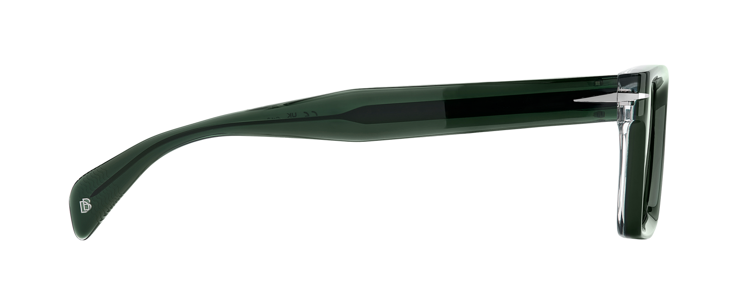 DB 7148/S - Green Crystal - Grey Yellow Mirror