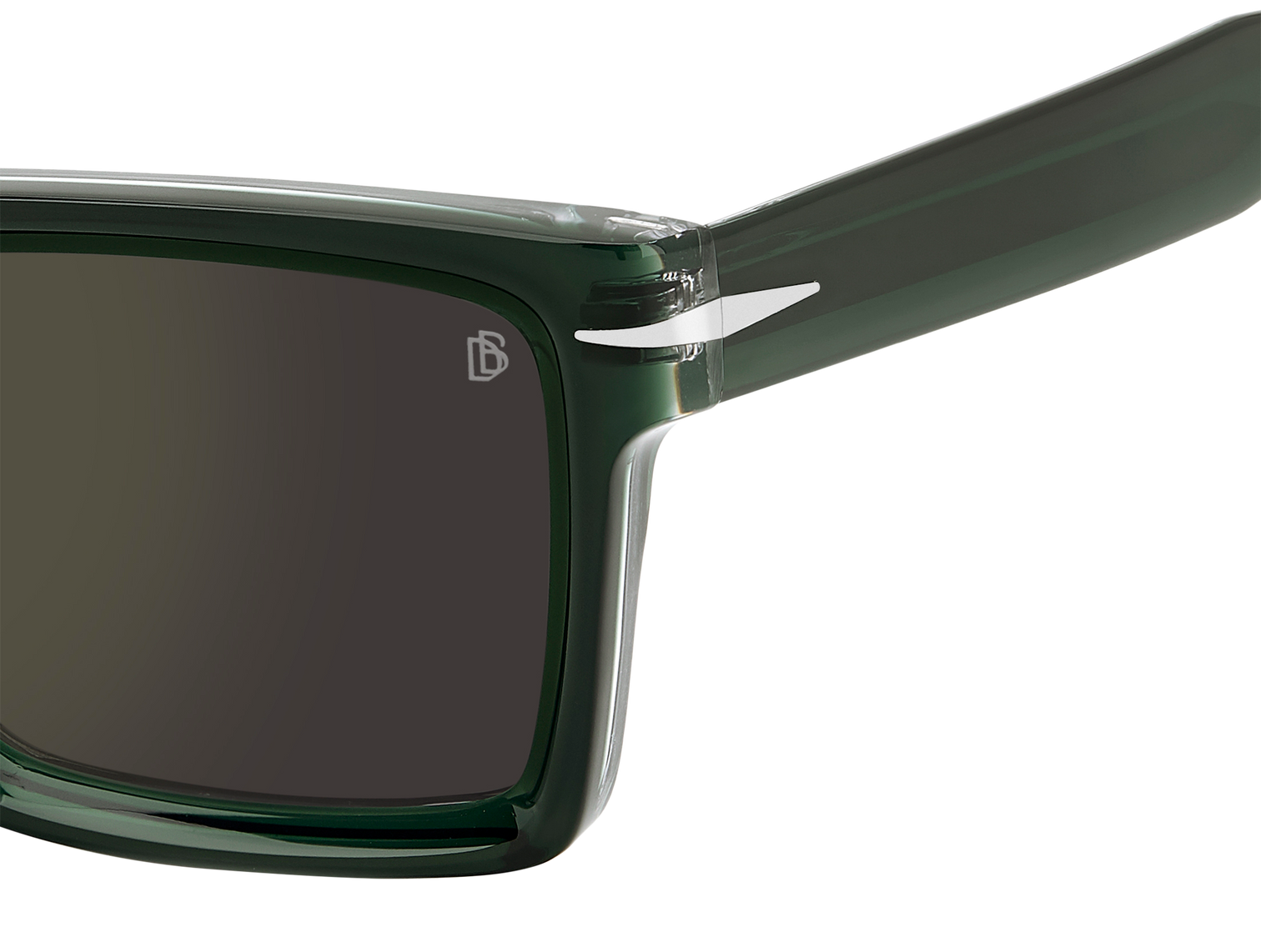 DB 7148/S - Green Crystal - Grey Yellow Mirror
