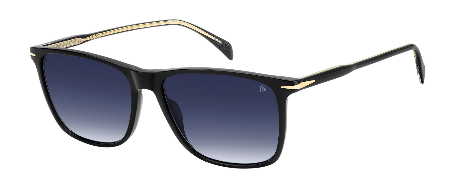 DB 1219/S - Black - Blue Shaded