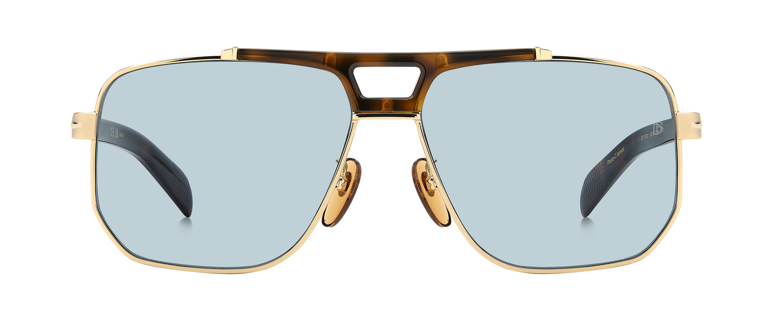 DB 7157/S - Oro Marrone Avana - Blu Fotocromatico Antireflex