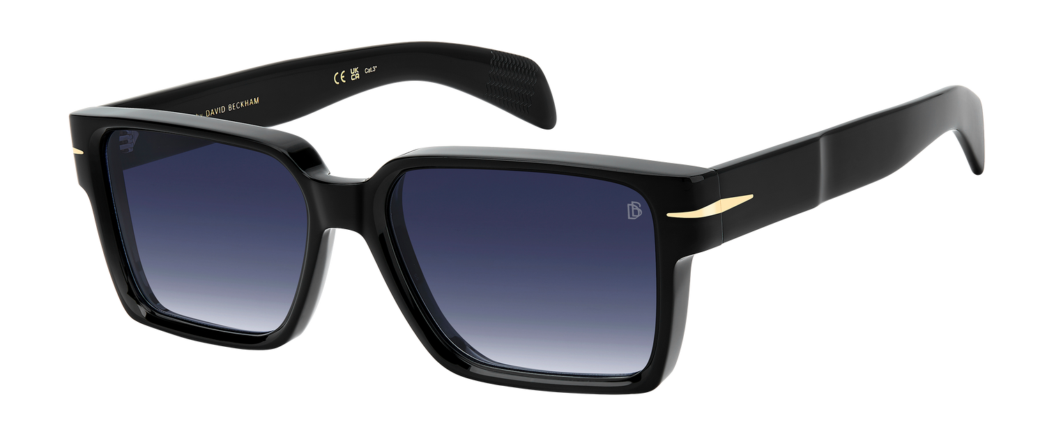 DB 7162/S - Black - Blue Shaded