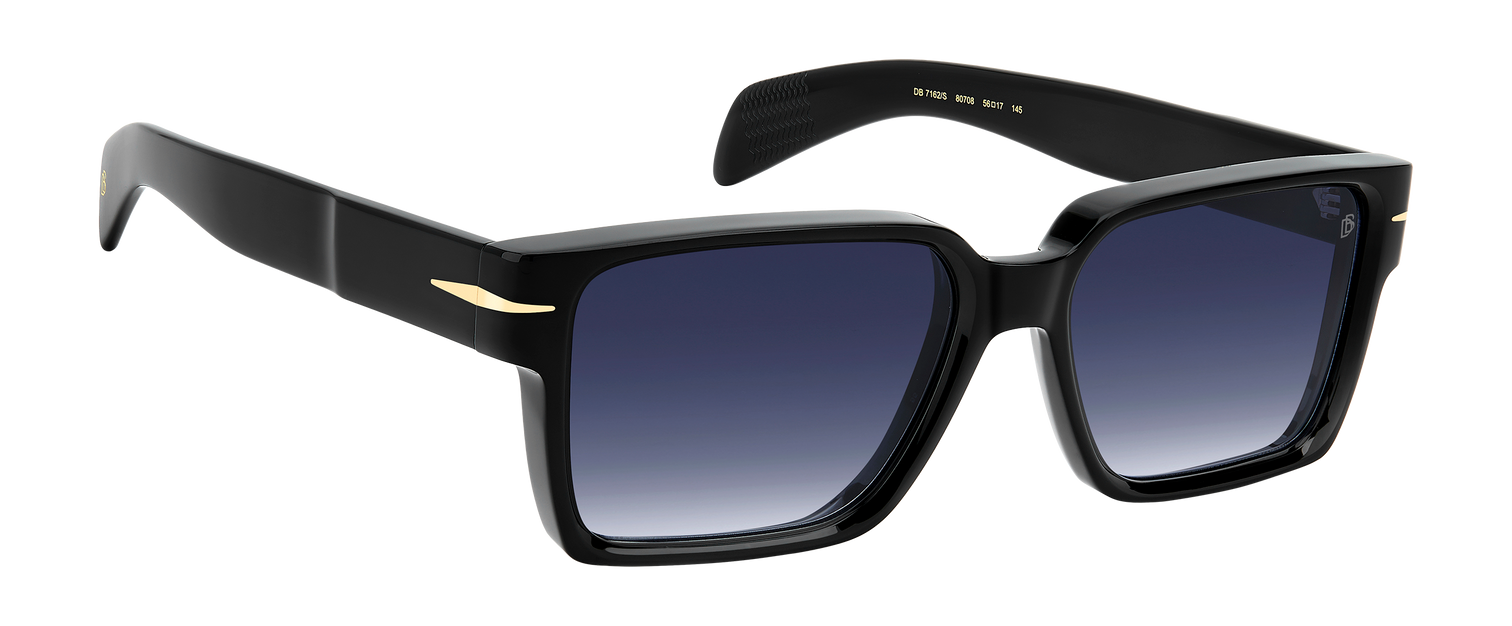 DB 7162/S - Black - Blue Shaded