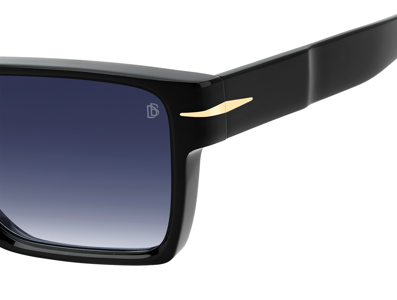 DB 7162/S - Black - Blue Shaded