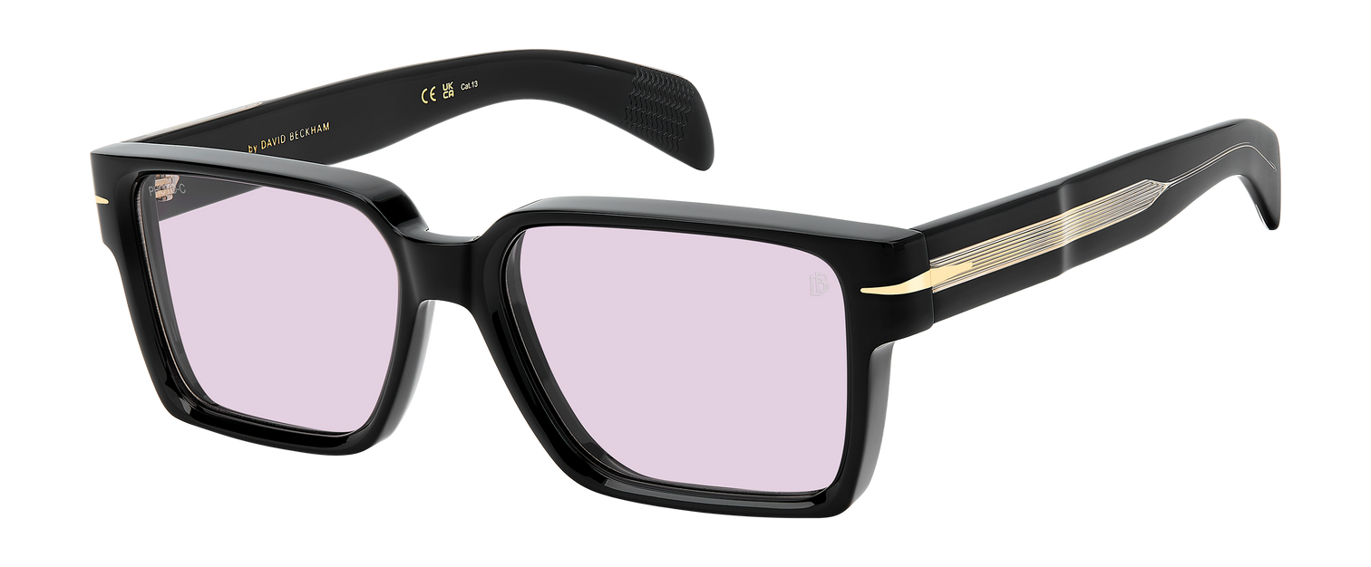 DB 7162/S - Black - Violet To Grey Photochromatic
