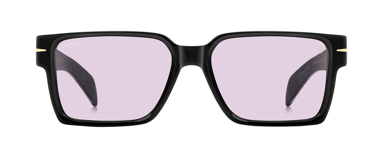 DB 7162/S - Black - Violet To Grey Photochromatic