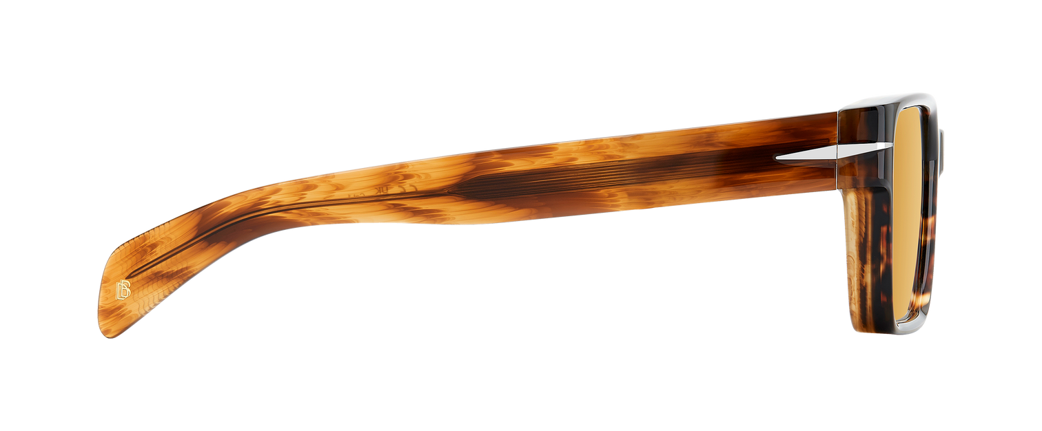 DB 7162/S - Brown Horn - Yellow