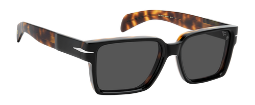 DB 7162/S - Black Havana - Grey