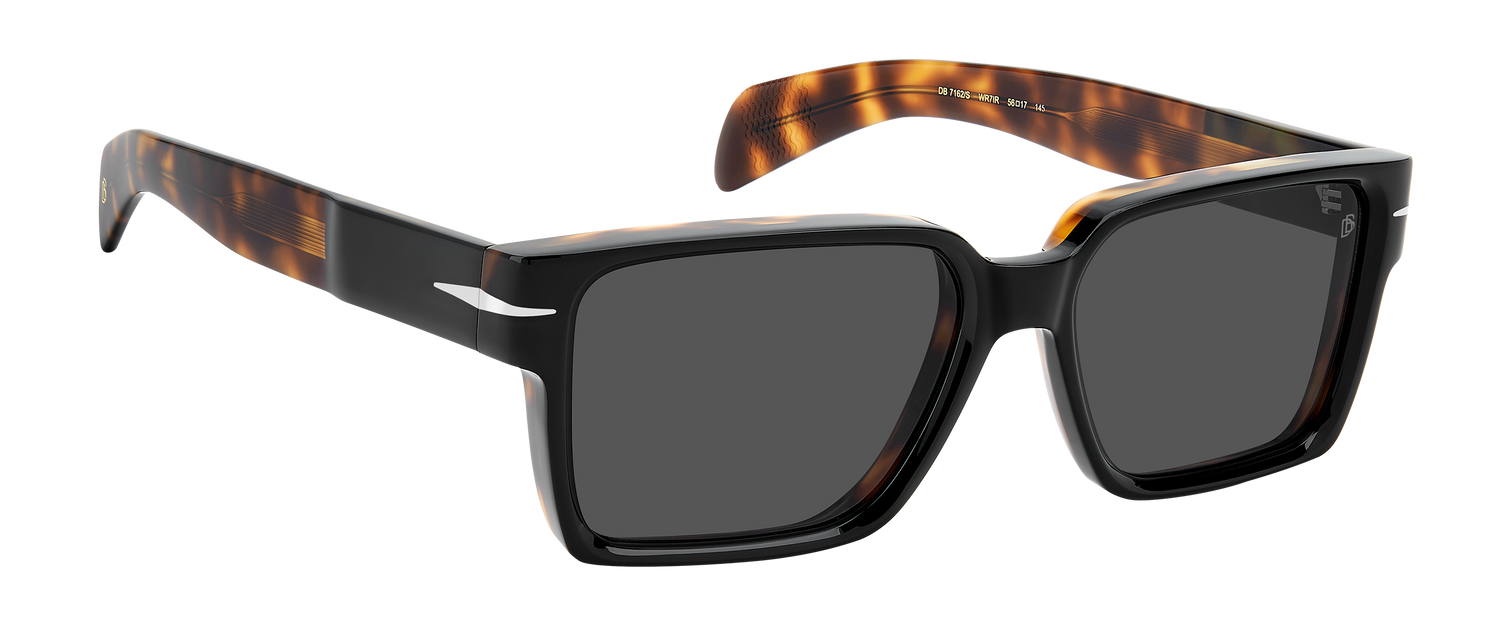 DB 7162/S - Black Havana - Grey