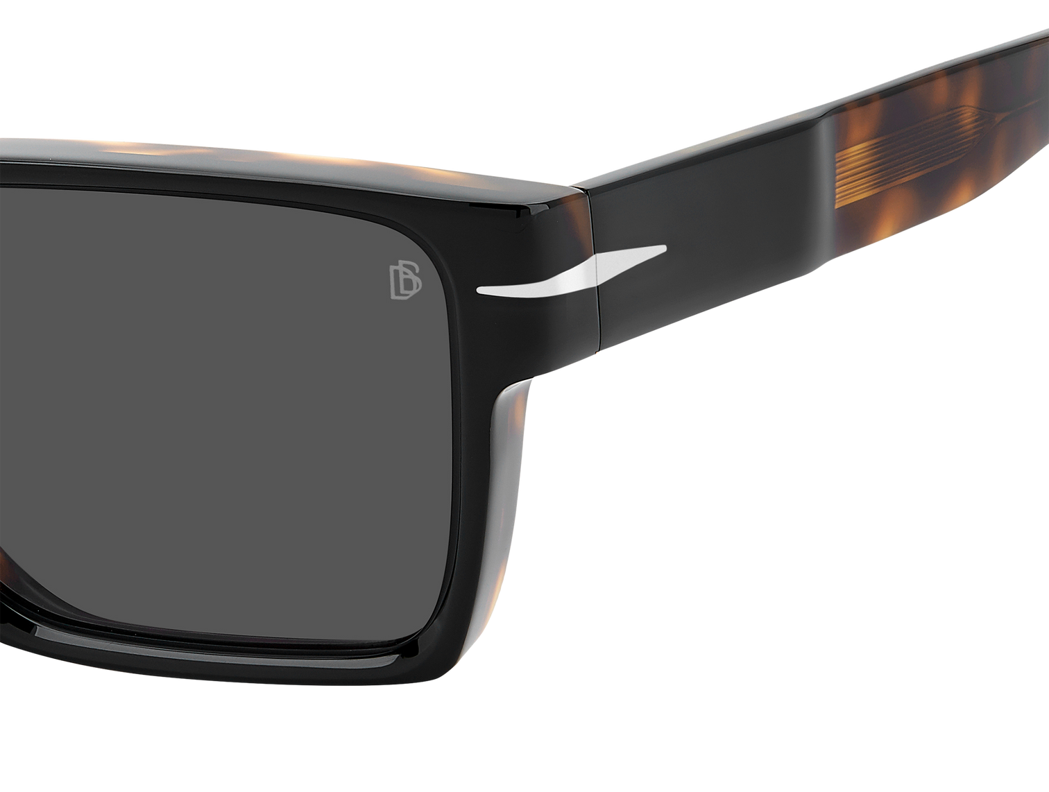 DB 7162/S - Black Havana - Grey