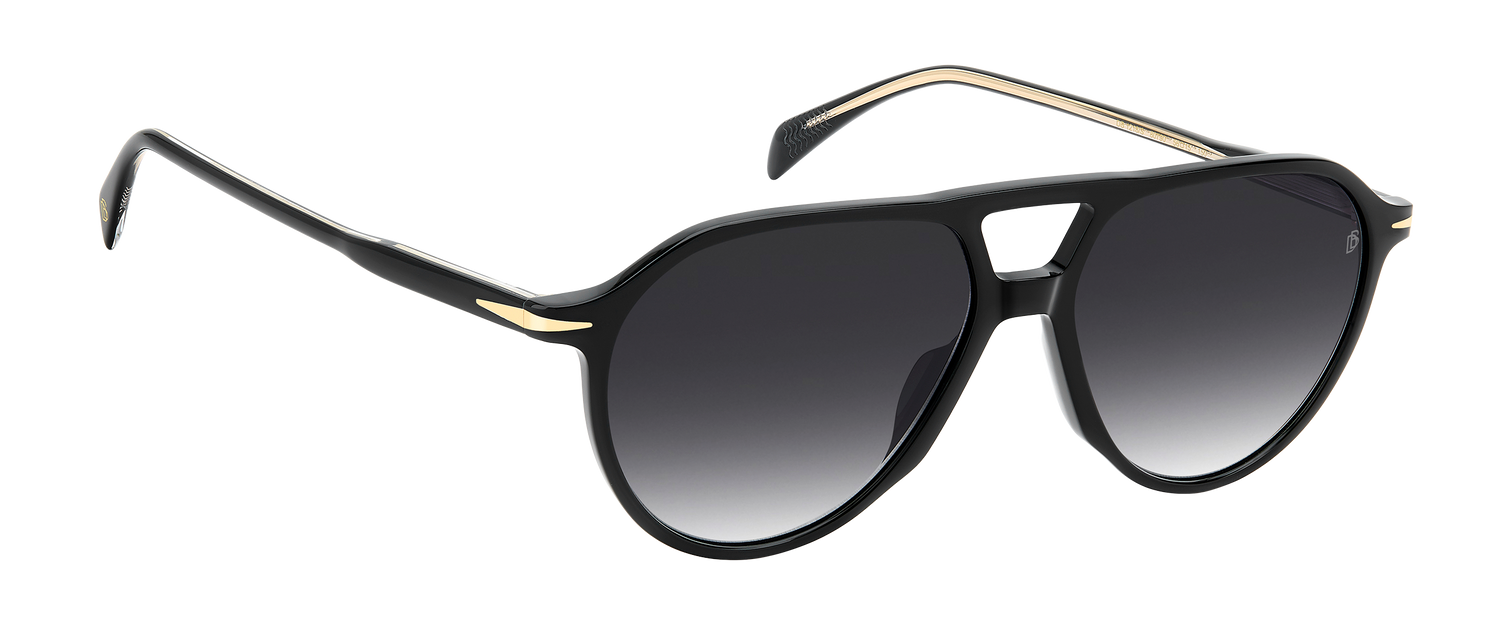 DB 1218/S - Black - Grey Shaded