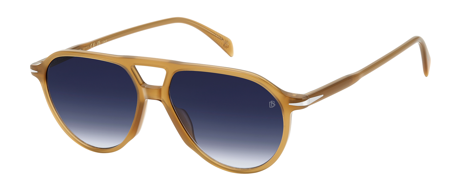DB 1218/S - Ochre - Blue Shaded