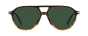 DB 1218/S - Brown Shaded Horn - Green