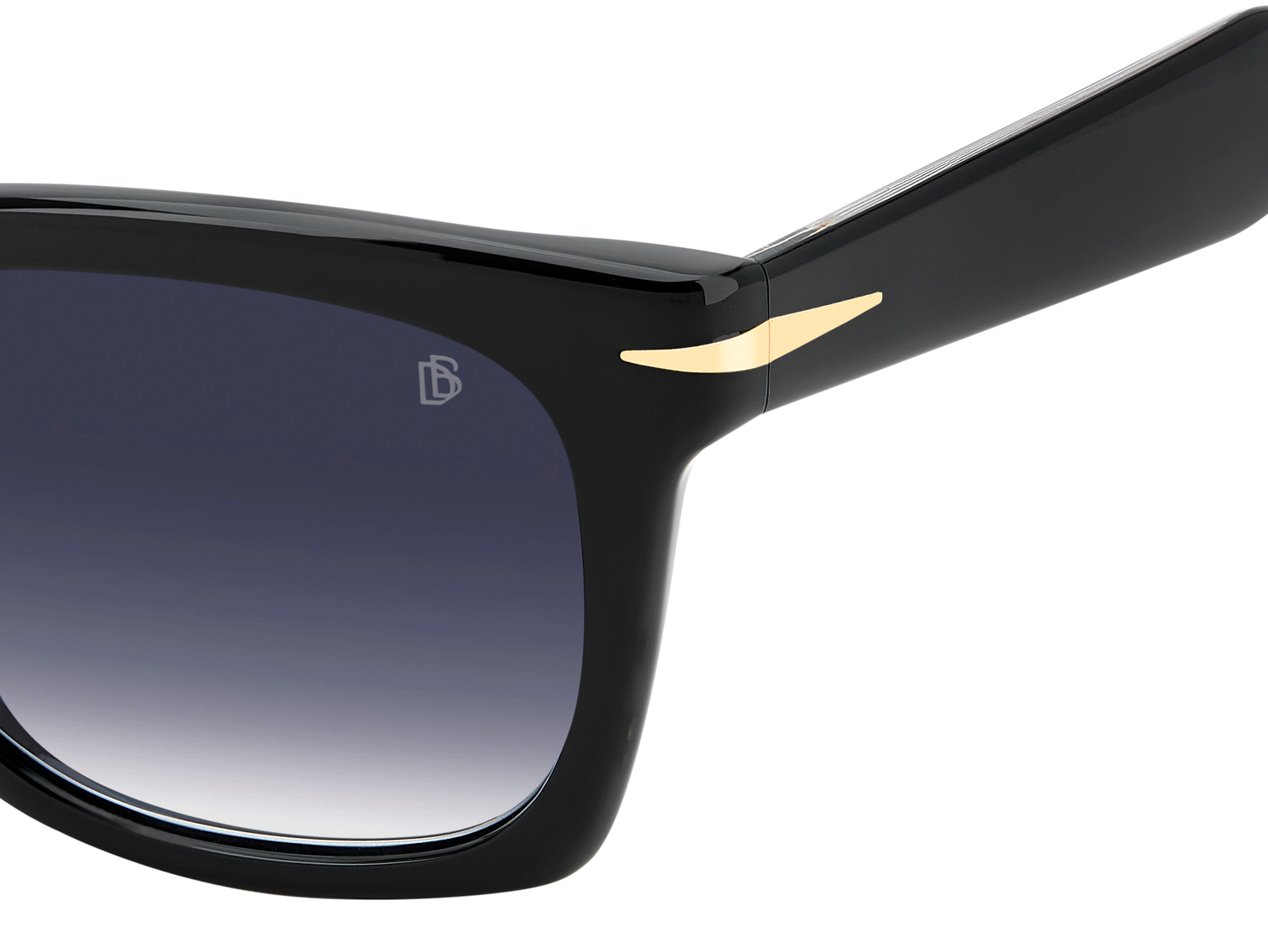 DB 1222/S - Schwarz - Dunkelblau schattiert
