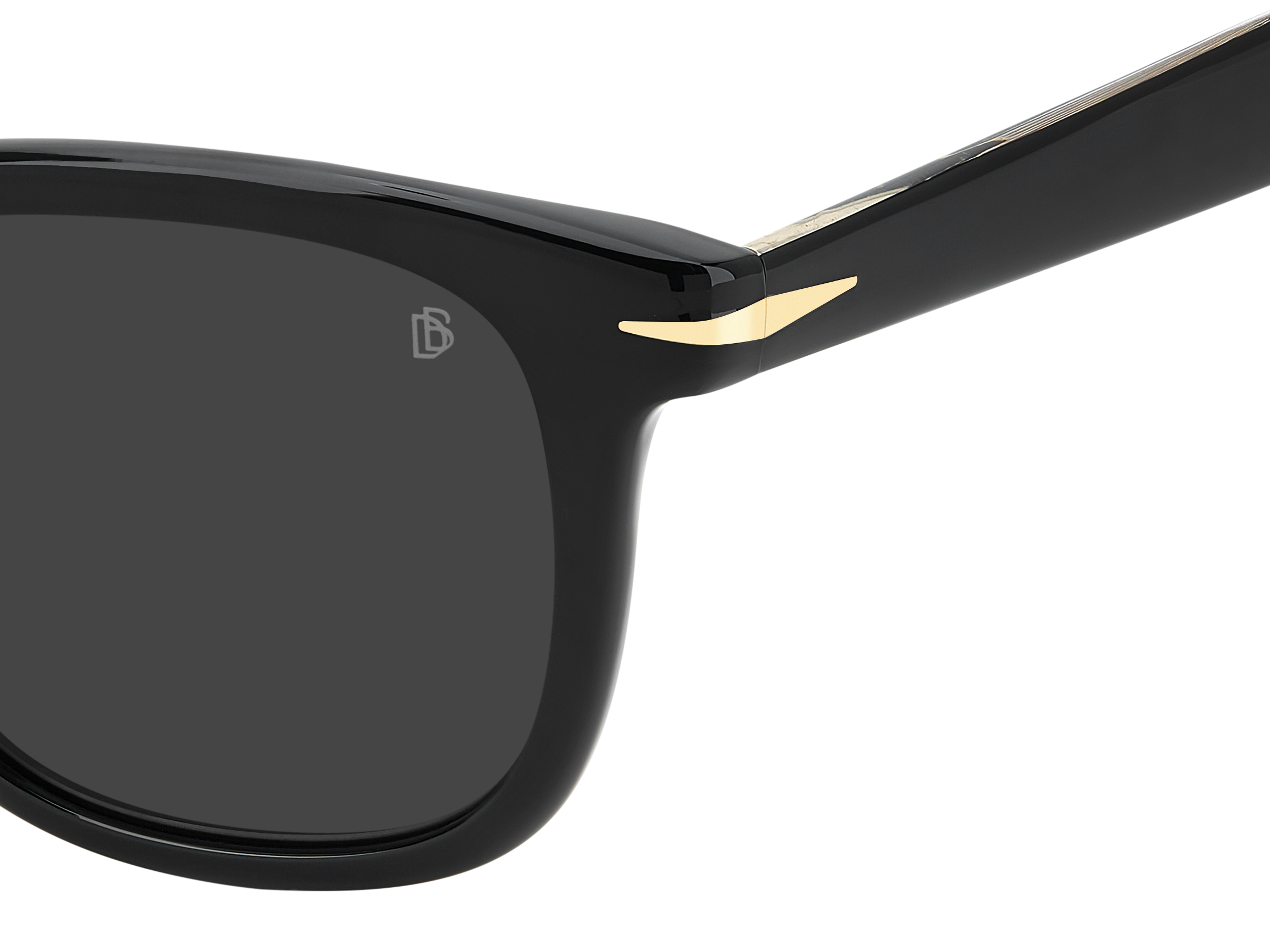 DB 1221/S - Black - Grey – EYEWEAR by DAVID BECKHAM